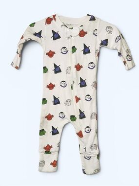 Monica + Andy Halloween Baby Romper